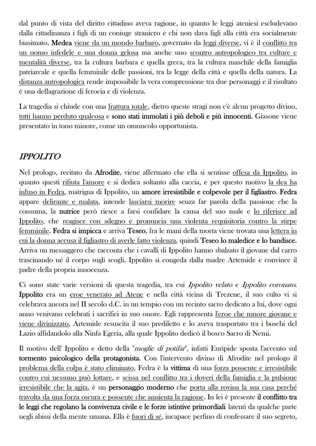 EURIPIDE
Nasce a Salamina nel 480 a.C., ricevette un'educazione di alto livello, in quanto cresciuto in
una famiglia agiata. Si sa poco dell