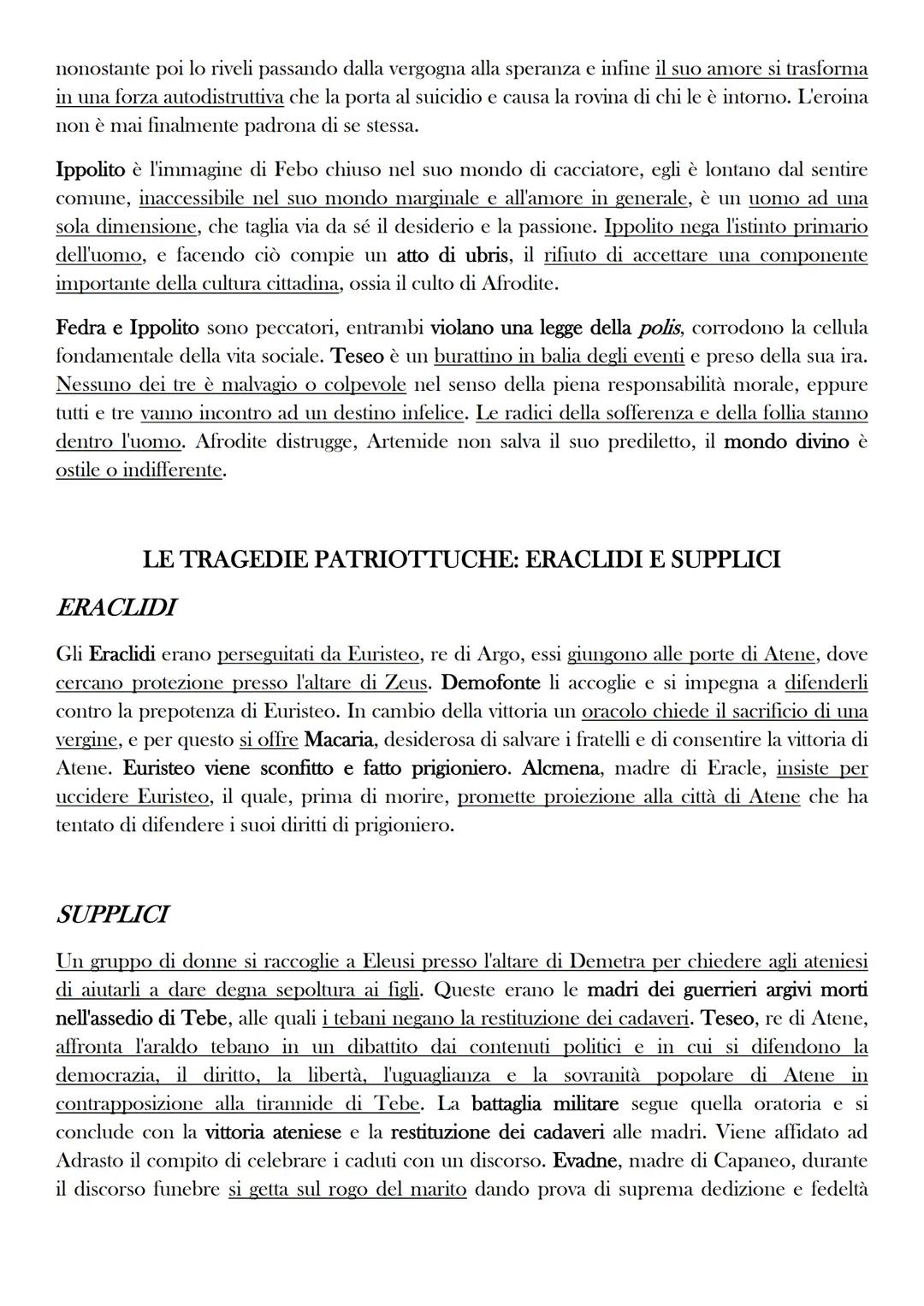 EURIPIDE
Nasce a Salamina nel 480 a.C., ricevette un'educazione di alto livello, in quanto cresciuto in
una famiglia agiata. Si sa poco dell