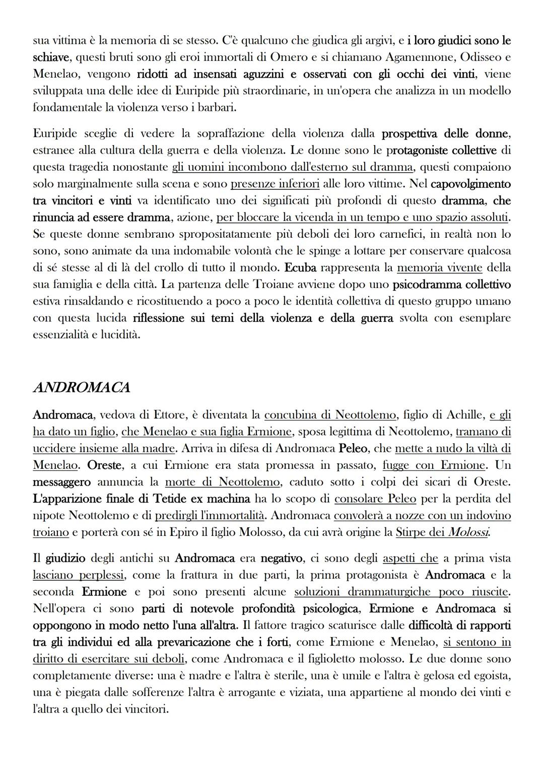 EURIPIDE
Nasce a Salamina nel 480 a.C., ricevette un'educazione di alto livello, in quanto cresciuto in
una famiglia agiata. Si sa poco dell