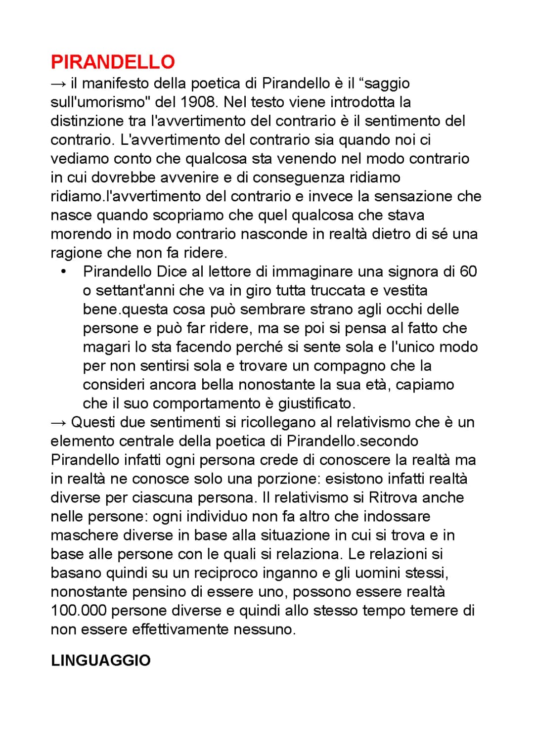 PIRANDELLO
