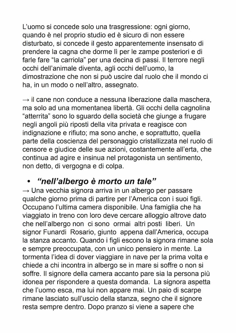 PIRANDELLO
il manifesto della poetica di Pirandello è il "saggio
sull'umorismo" del 1908. Nel testo viene introdotta la
distinzione tra l'av