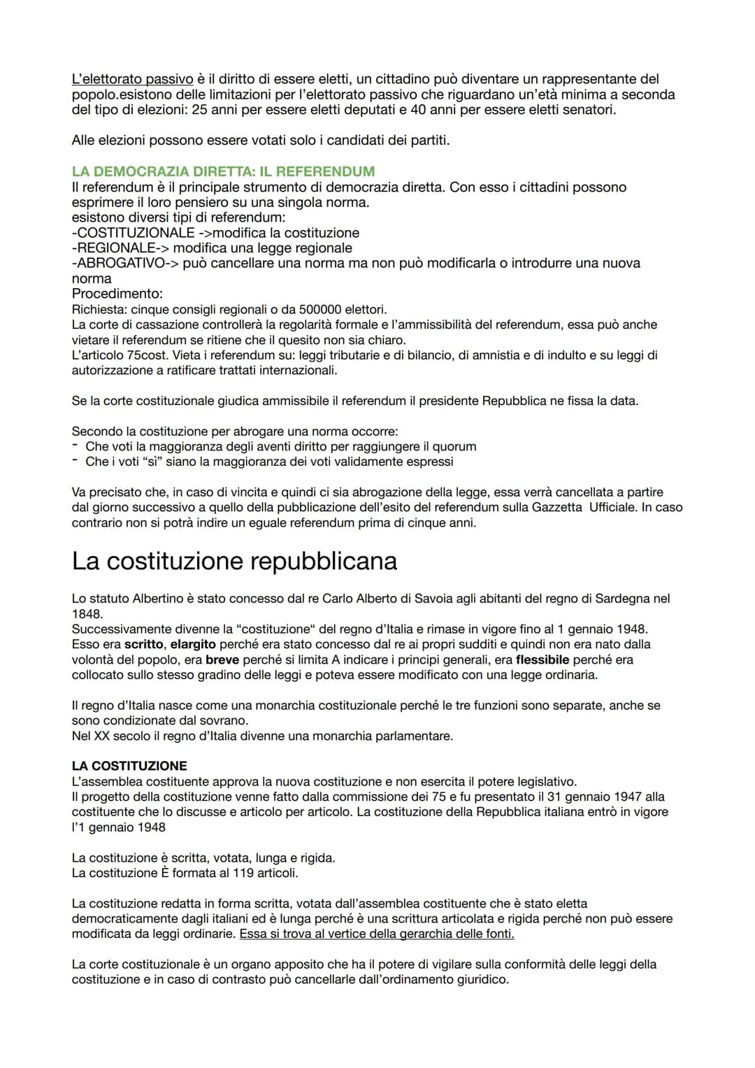 LO STATO
Lo Stato è un'organizzazione politica che esercita la propria sovranità sui soggetti presenti sul
territorio.
Ogni Stato ha il comp