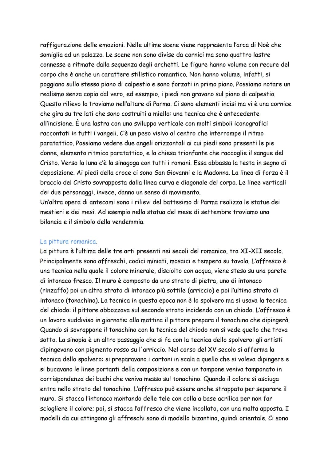 arte romanica.
L'arte romanica si sviluppa in Europa a partire dall'anno mille, a seconda di dove si
sviluppa ha aspetti diversi. L'Europa e