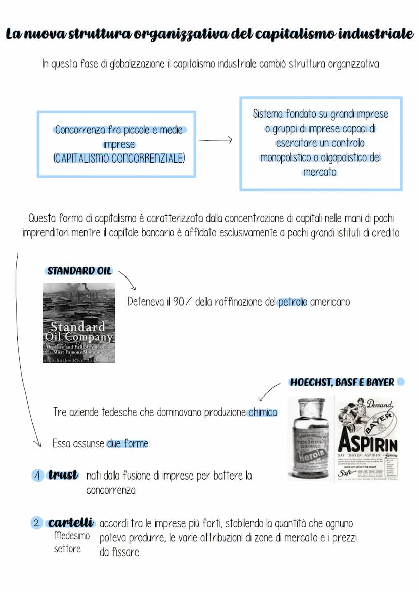 Storia
Industria, società, scienza e politica tra 800 e 900
5A RIM, 23 giugno 2022
CRISI E TRASFORMAZIONI DELL'ECONOMIA
Tra l'800 e il 900, 