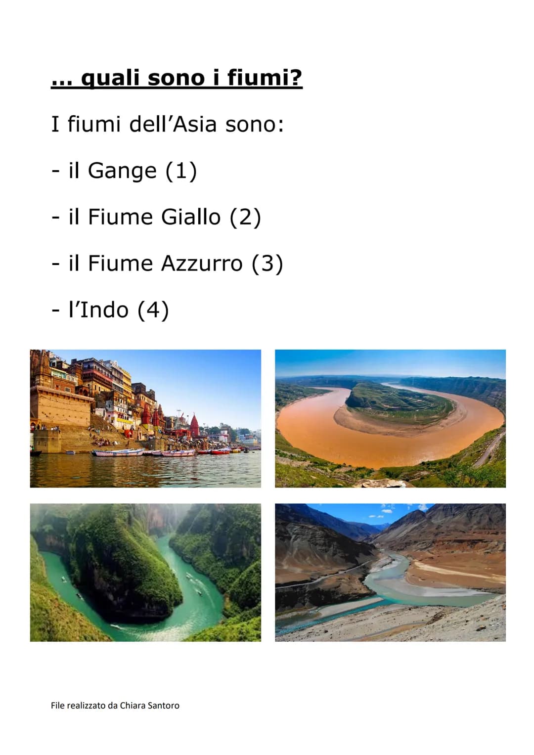 Scopri i Mari e Fiumi dell'Asia e le Sue Città Importanti