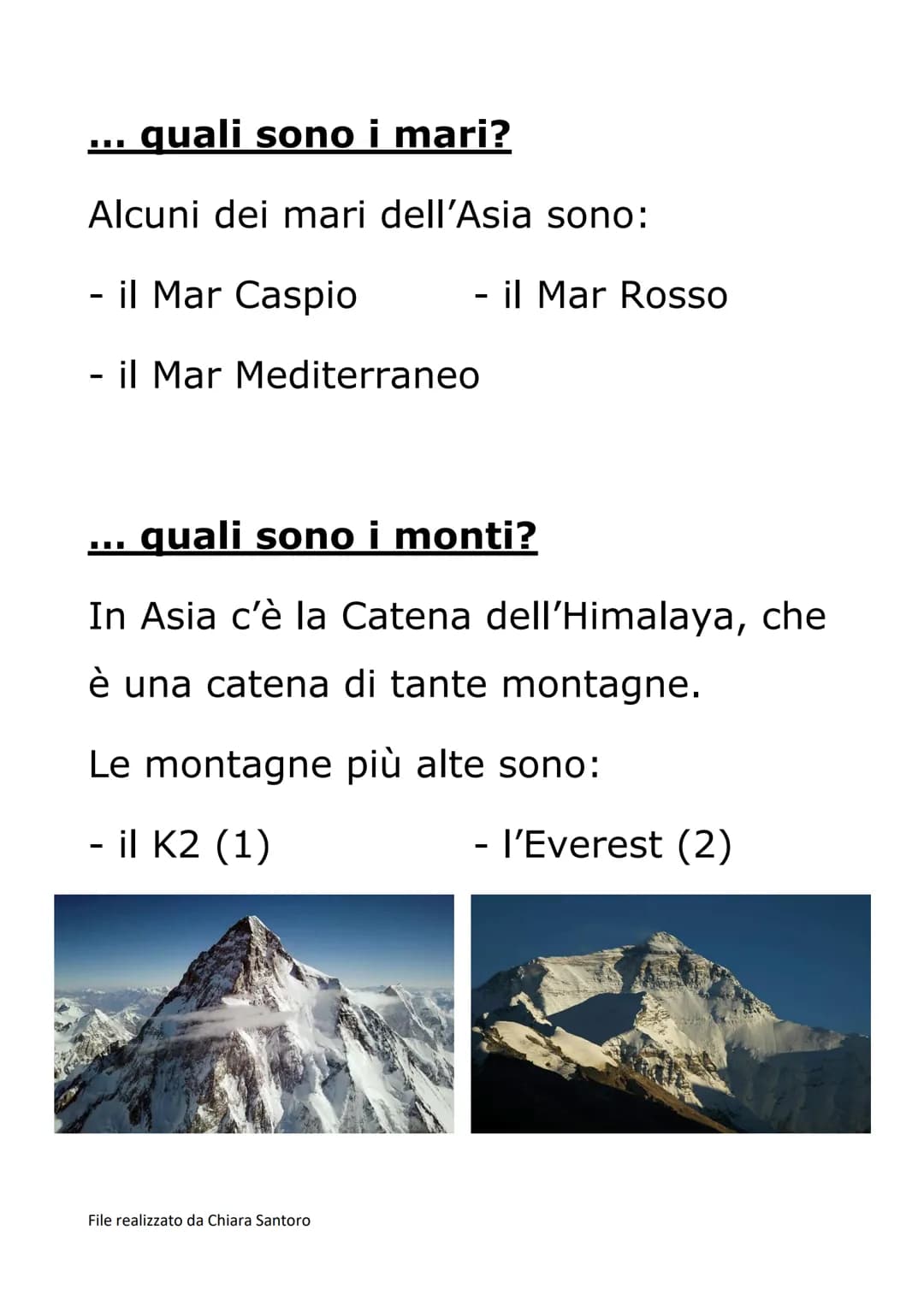 Scopri i Mari e Fiumi dell'Asia e le Sue Città Importanti