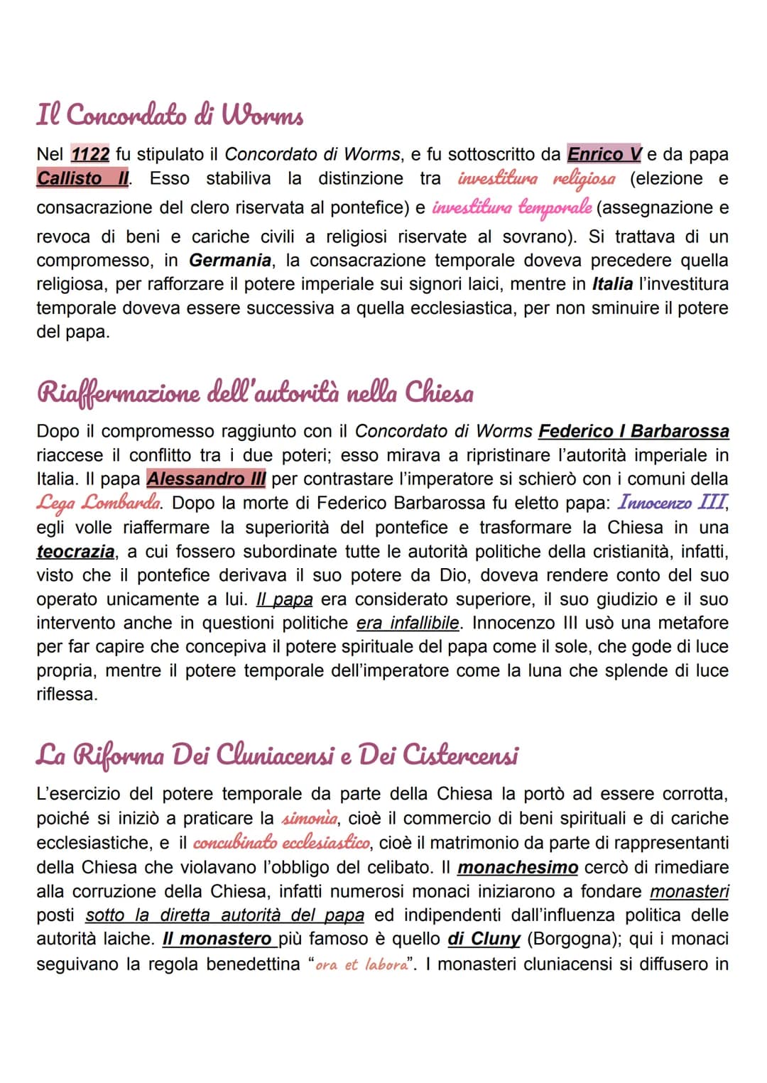Storia
Lotta per le investiture
Nell'Alto Medioevo il potere politico e il potere religioso iniziarono a sovrapporsi.
L'imperatore faceva va