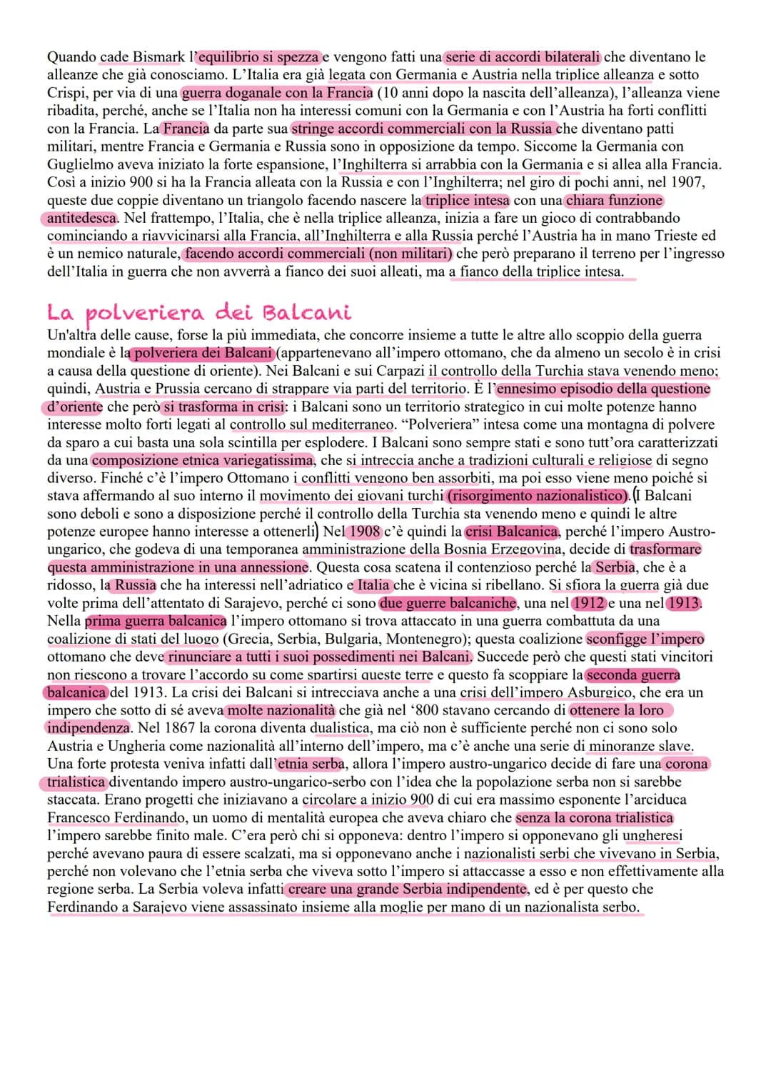 La posizione dell'Italia
In questo contesto l'Italia è neutrale perché quando scoppia la guerra, in Italia le posizioni i sono contrastanti;