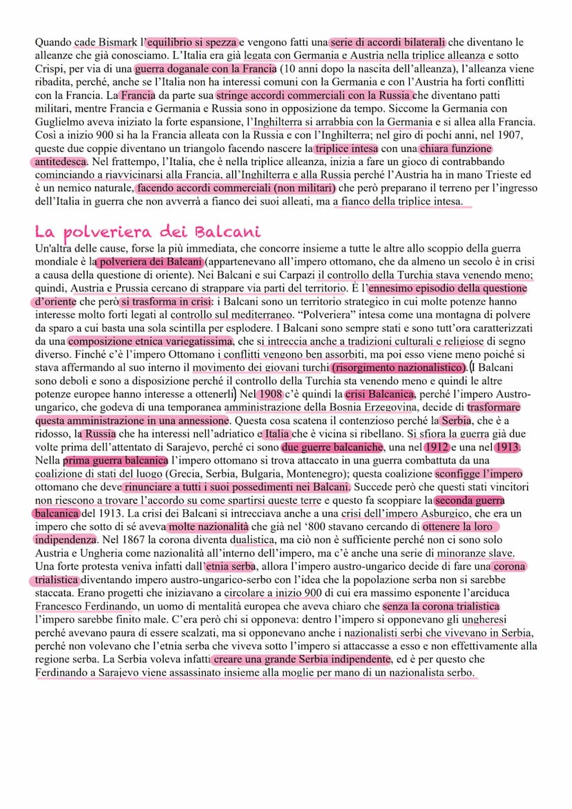 La posizione dell'Italia
In questo contesto l'Italia è neutrale perché quando scoppia la guerra, in Italia le posizioni i sono contrastanti;