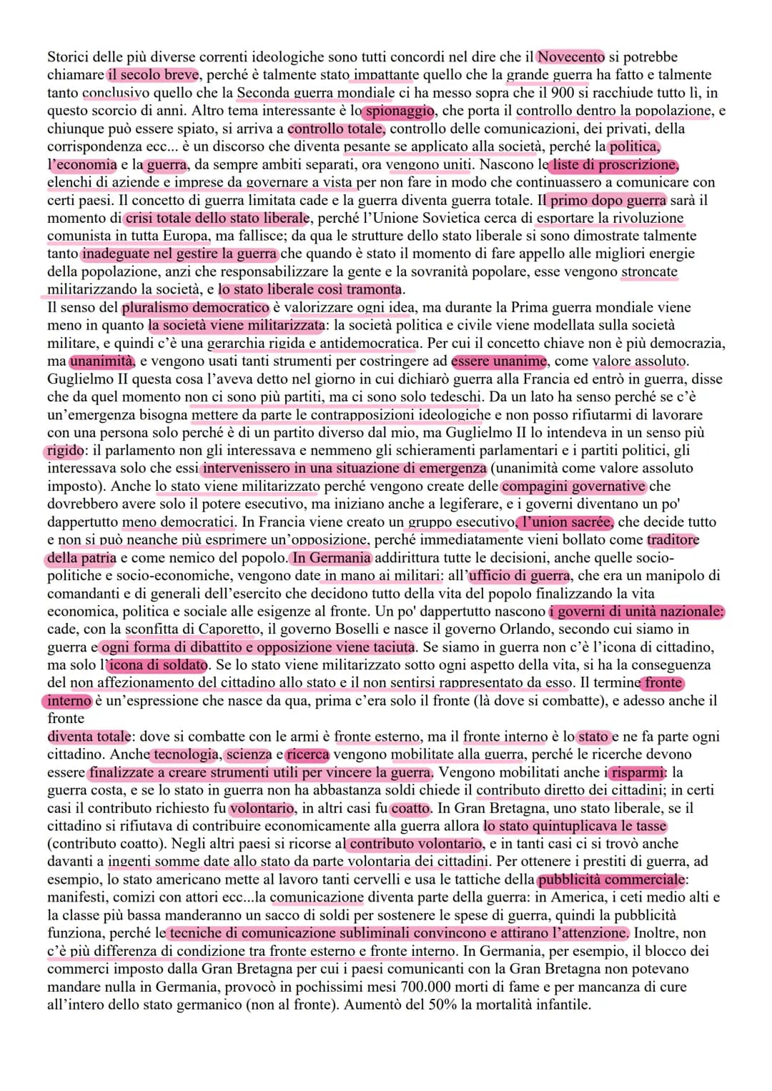 La posizione dell'Italia
In questo contesto l'Italia è neutrale perché quando scoppia la guerra, in Italia le posizioni i sono contrastanti;