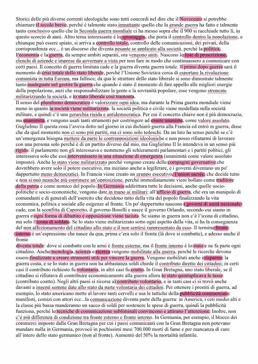 La posizione dell'Italia
In questo contesto l'Italia è neutrale perché quando scoppia la guerra, in Italia le posizioni i sono contrastanti;