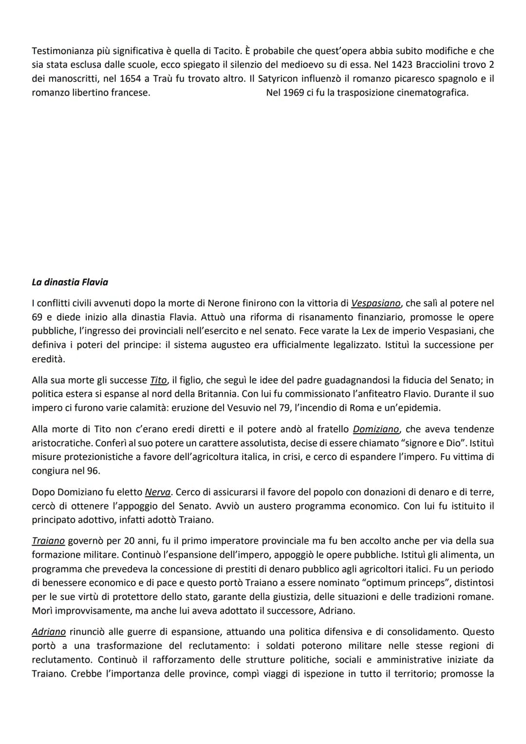Età Giulio-Claudia
Il contesto storico
Questo periodo storico è caratterizzato da 4 importanti imperatori: Tiberio, Caligola, Claudio e Nero