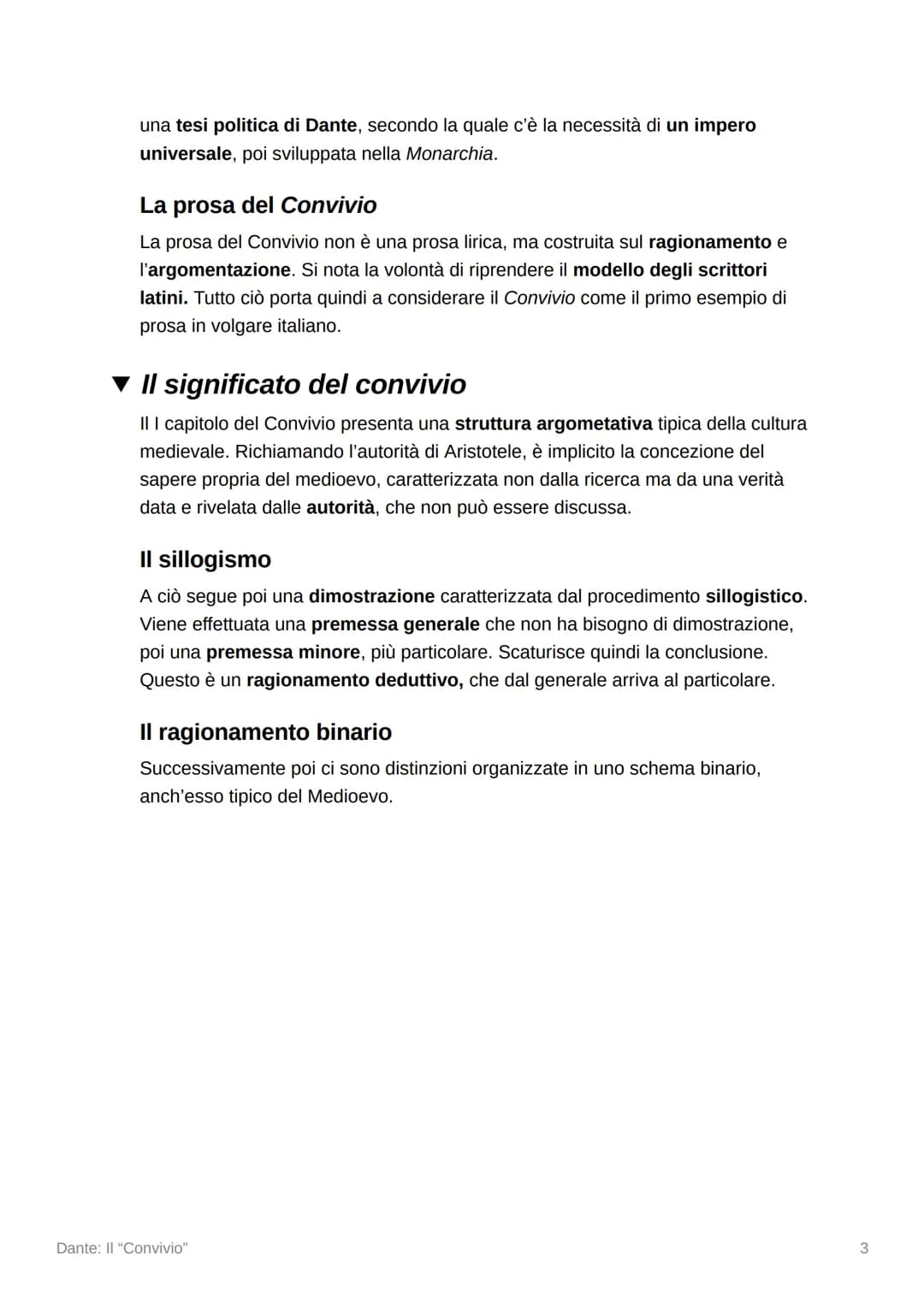 T
Dante: Il "Convivio"
▼ La genesi dell'opera
Il disegno e i fini dell'opera
Il Convivio è la prima opera dottrinale di Dante Fu scritto tra