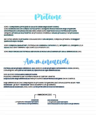 Know Le proteine, legame peptidico, denaturazione proteica, enzimi e amminoacidi  thumbnail