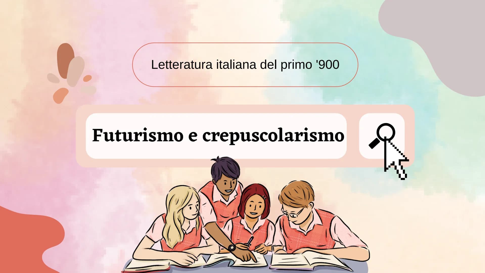 Letteratura italiana del primo '900
Futurismo e crepuscolarismo Anni di
attività
1903-1911
Il Crepuscolarismo fu
attivo fra il 1903 e 1911
e
