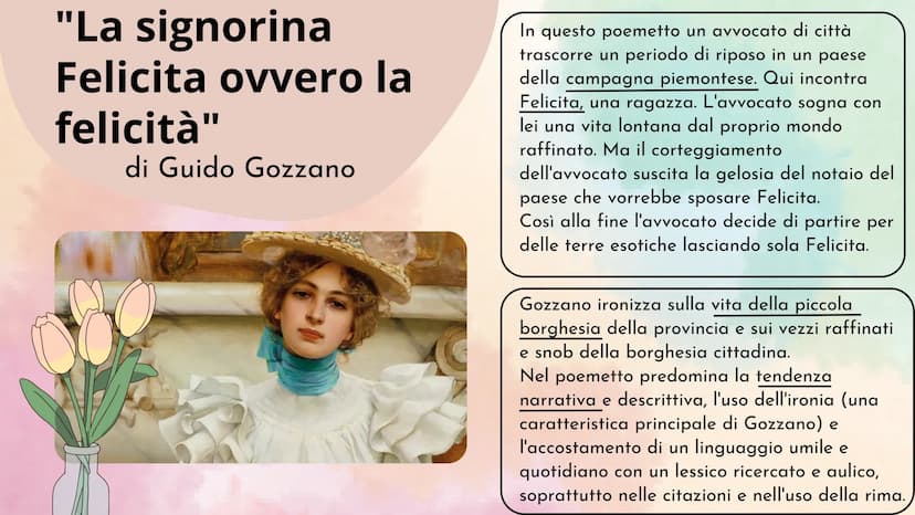 Letteratura italiana del primo '900
Futurismo e crepuscolarismo Anni di
attività
1903-1911
Il Crepuscolarismo fu
attivo fra il 1903 e 1911
e