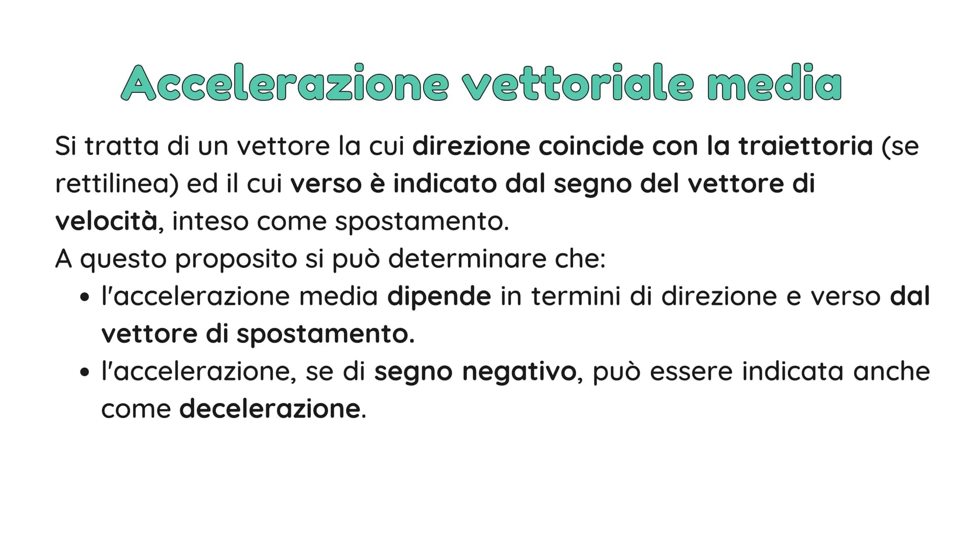 Corso di Fisica - Classe 3E
Accelerazione
BARBARA CHISU
TIT INDICE
Vettori e scalari
• Accelerazione vettoriale media
• Moto rettilineo unif