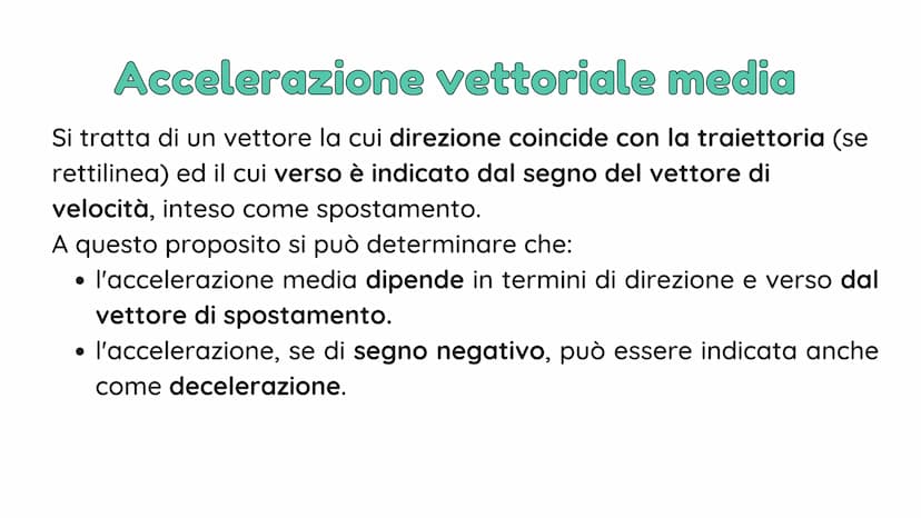 Corso di Fisica - Classe 3E
Accelerazione
BARBARA CHISU
TIT INDICE
Vettori e scalari
• Accelerazione vettoriale media
• Moto rettilineo unif