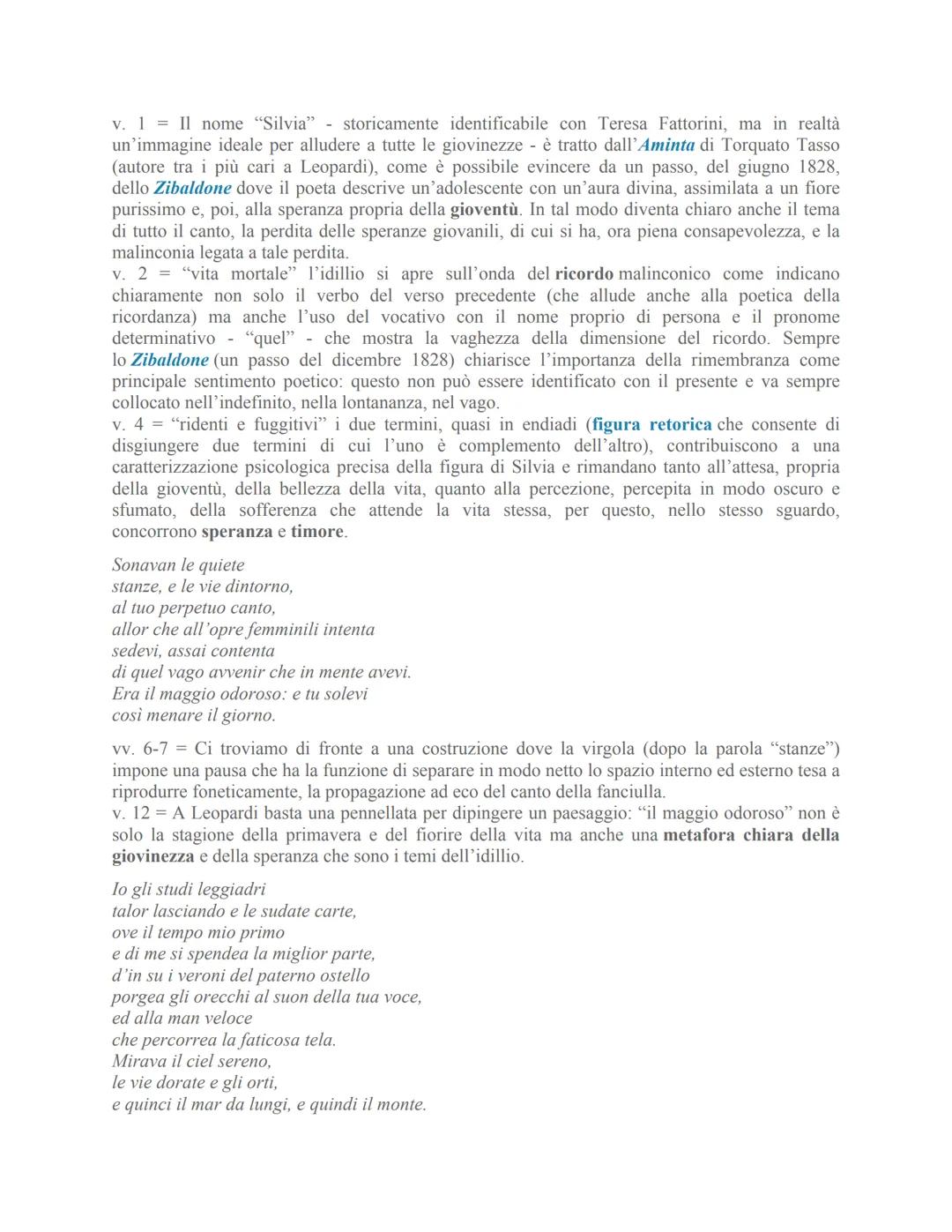 A Silvia" di Leopardi: testo, parafrasi e
analisi della poesia
"A Silvia" è uno dei componimenti poetici più celebri di Giacomo Leopardi:
ec