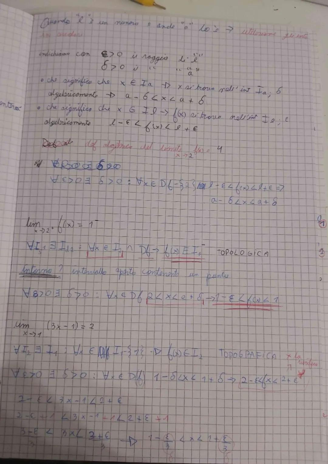 # LIMITI

prendiamo come esempio la funziona $y = \frac{x^2+2x-3}{x-1}$

D=X-1≠0 => X≠1

$f(x) = 4$ x = 1

ci chiediamo -> esistera un punto