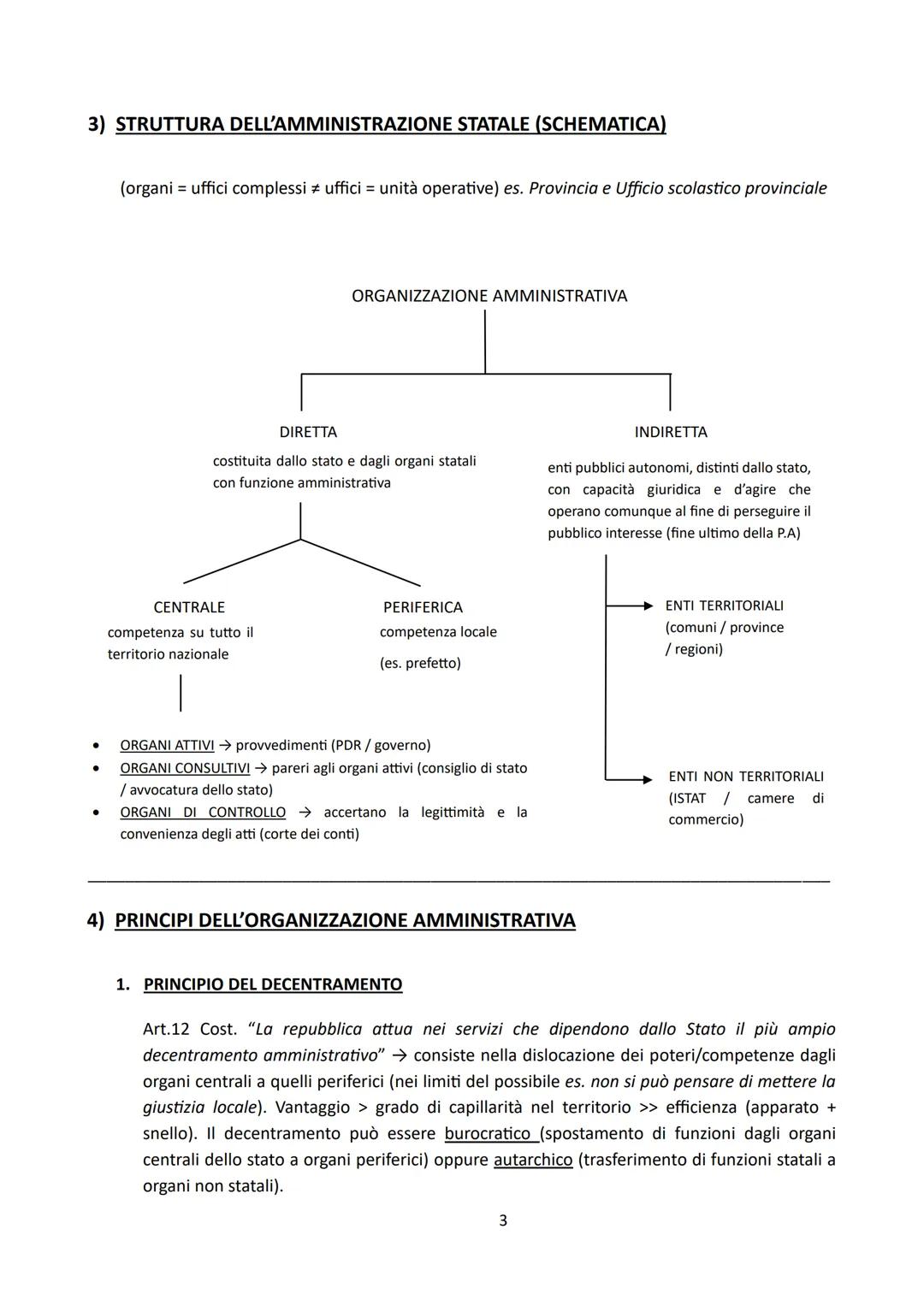 DIRITTO AMMINISTRATIVO
1) INTRODUZIONE AL DIRITTO AMMINISTRATIVO
è importante distinguere 2 diverse funzioni in relazione all'esercizio dell
