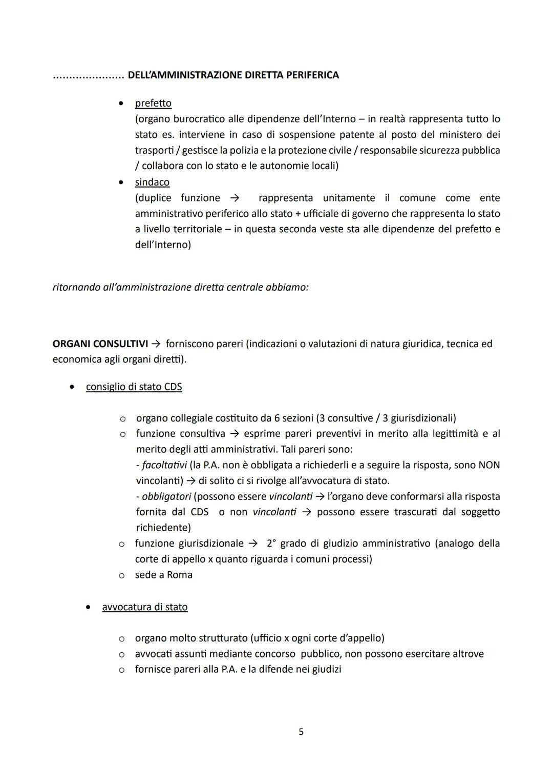 DIRITTO AMMINISTRATIVO
1) INTRODUZIONE AL DIRITTO AMMINISTRATIVO
è importante distinguere 2 diverse funzioni in relazione all'esercizio dell