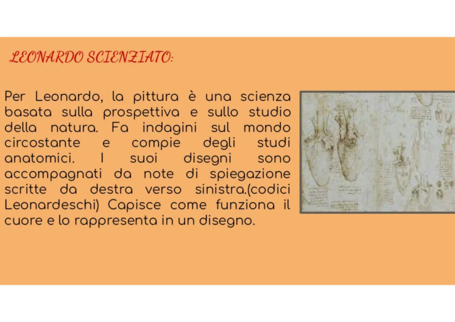 LEONARDO DA VINCI CHI ERA?
Leonardo da Vinci è stato uno scienziato,
pittore, scultore, architetto, scenografo,
letterato e prende lo stdio 