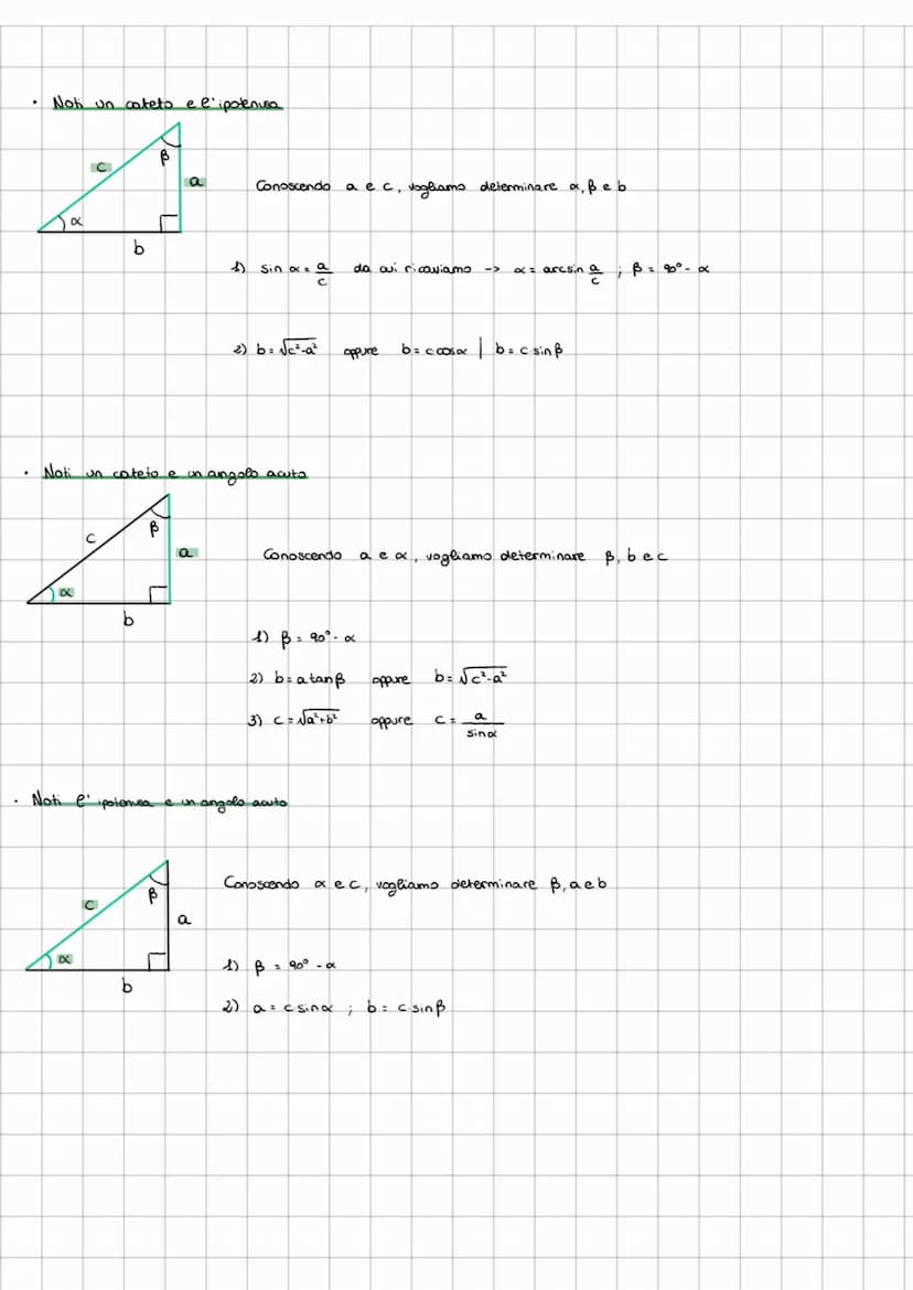 Trigonometria: studia le relazioni metriche Fra i lati e
с
b
४
A
ß
x
с
3
A
TEOREMI SUI TRIANGOLI RETTANGOLI.
19²
A cos de H
с
BC AB
e poiché