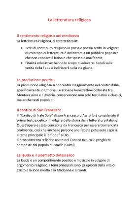 Know La letteratura religiosa thumbnail