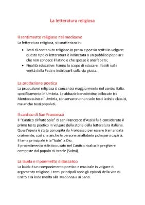 Know La letteratura religiosa thumbnail