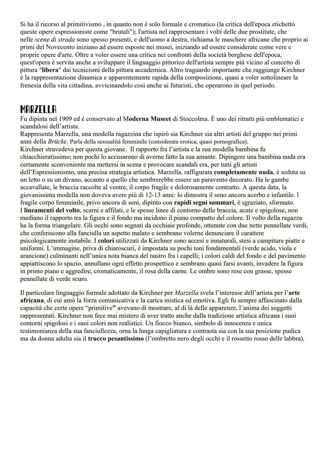 LE AVANGUARDIE
L'Espressionismo
Con il termine avanguardie, tratto dal linguaggio militare, si intendono i vari fenomeni artistico-letterari