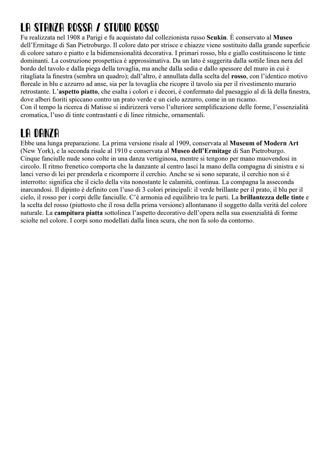 LE AVANGUARDIE
L'Espressionismo
Con il termine avanguardie, tratto dal linguaggio militare, si intendono i vari fenomeni artistico-letterari