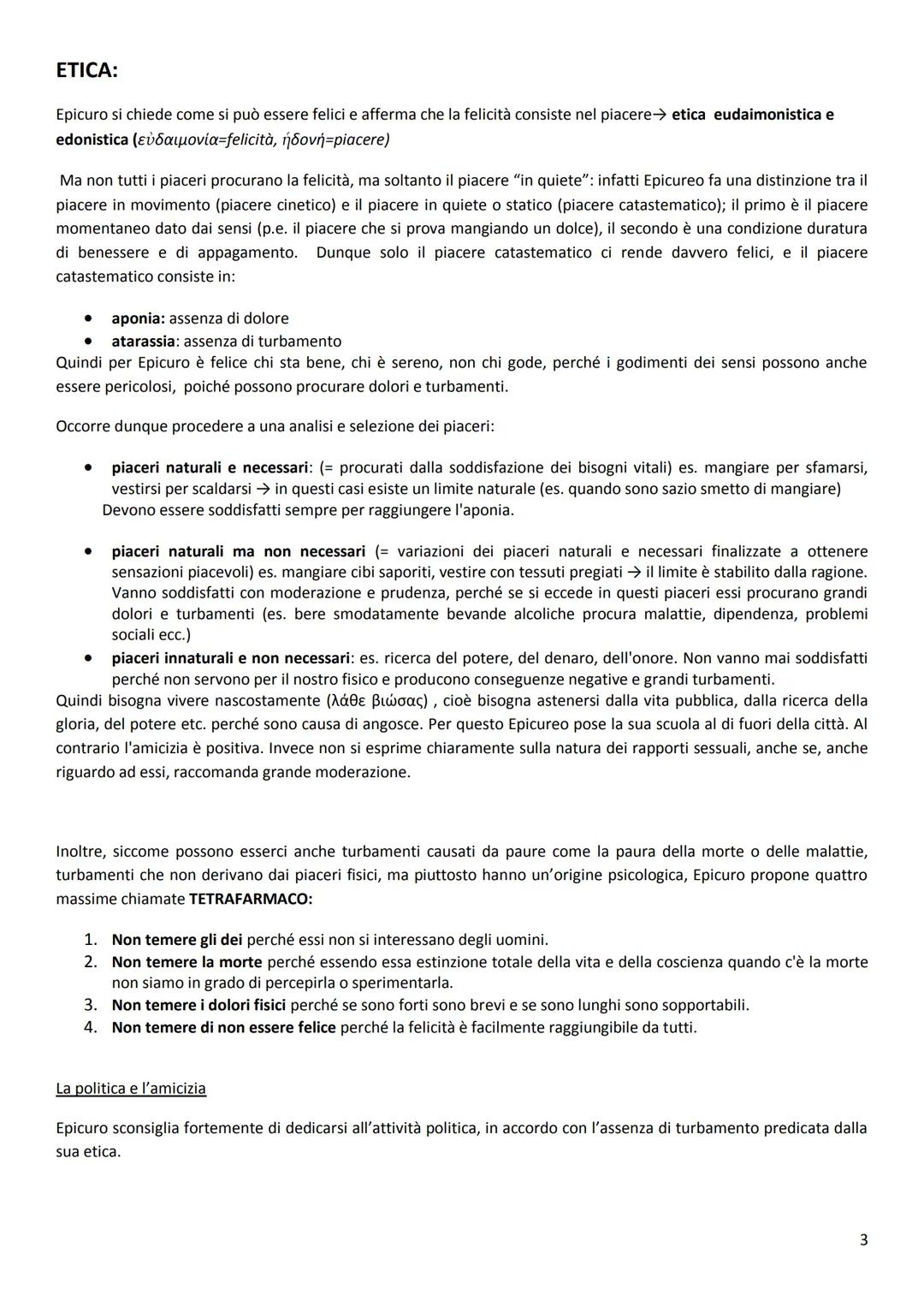 L'ELLENISMO E LE FILOSOFIE ELLENISTICHE
Caratteri generali
L'Ellenismo è il periodo storico-culturale che va dalla morte di Alessandro Magno