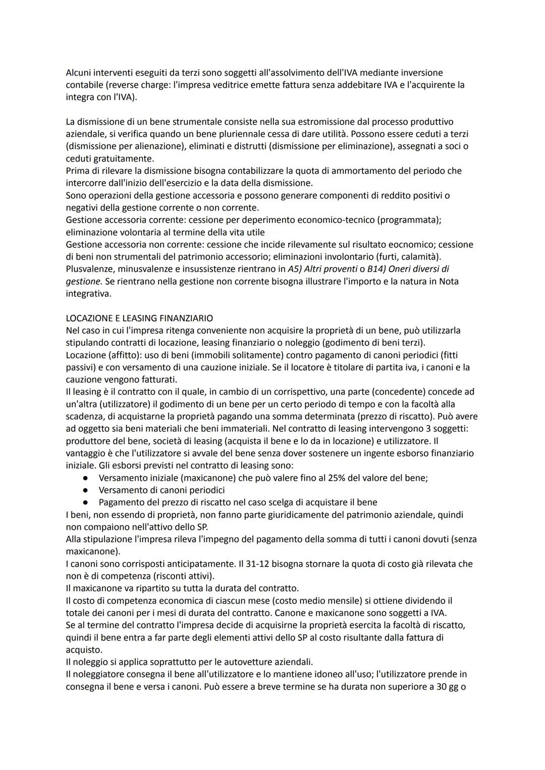 LA CONTABILITA' GENERALE
La contabilità generale, tenuta secondo il sistema del patrimonio e del risultato economico, ha per
oggetto le oper