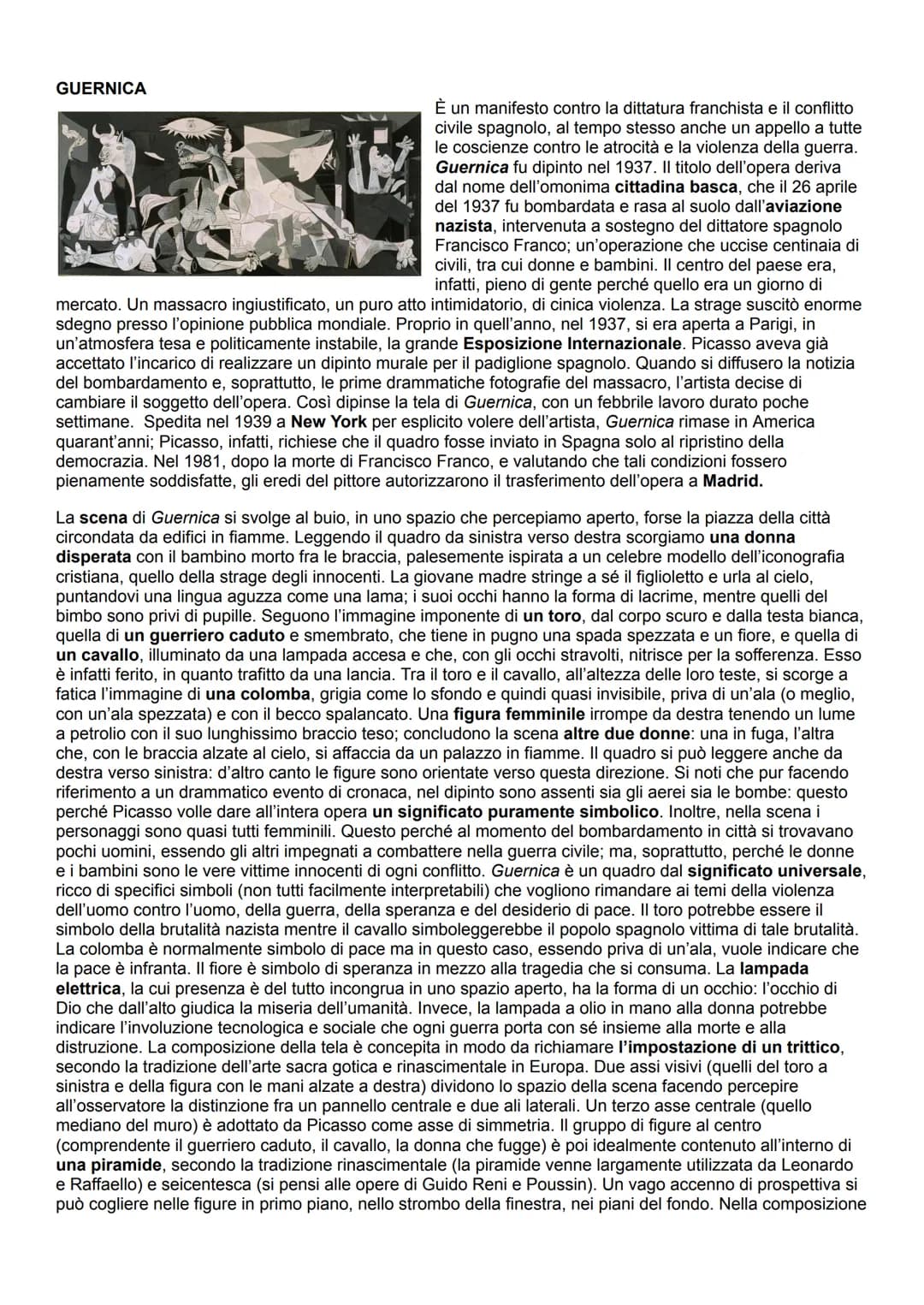 ESPRESSIONISMO
Benché non sia stato un movimento unitario identificato da un quadro tecnico condiviso, alcuni tratti
accomunano le diverse e