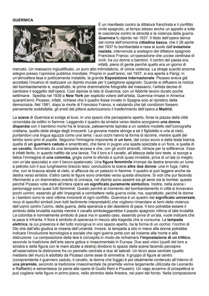 ESPRESSIONISMO
Benché non sia stato un movimento unitario identificato da un quadro tecnico condiviso, alcuni tratti
accomunano le diverse e
