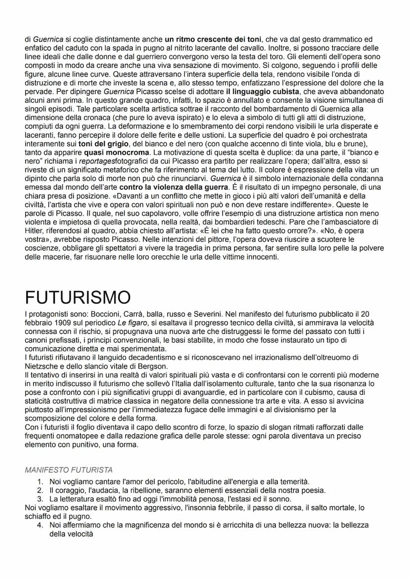 ESPRESSIONISMO
Benché non sia stato un movimento unitario identificato da un quadro tecnico condiviso, alcuni tratti
accomunano le diverse e