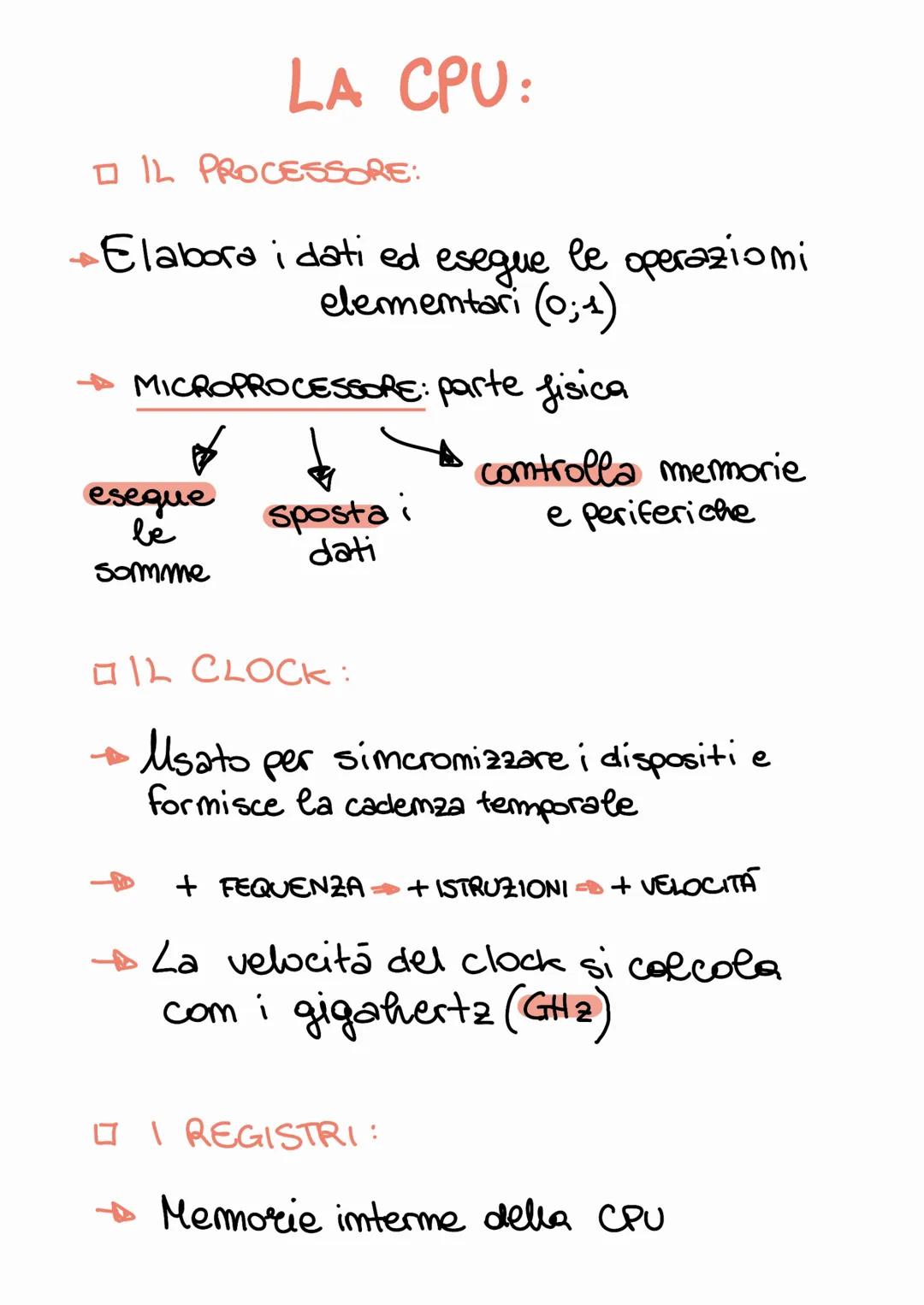 ●
IL MODELLO DI VON NEUMANN
(1945)
●
INPUT
CPU
MEMORIA
OUTPUT
formato da:
CPU
Memoria
centrale
Periferiche
imput/output
L queste componentin