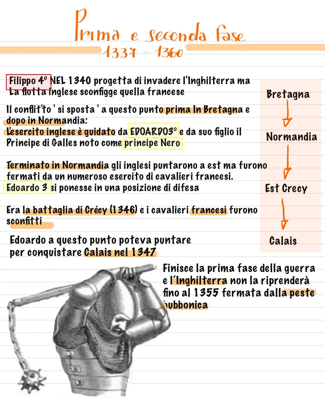 La guerra dei 100 anni
La guerra dei 100 anni si combatte integralmente Nel territorio
Francese. Le cause sono molteplici:
Cause del
medio p