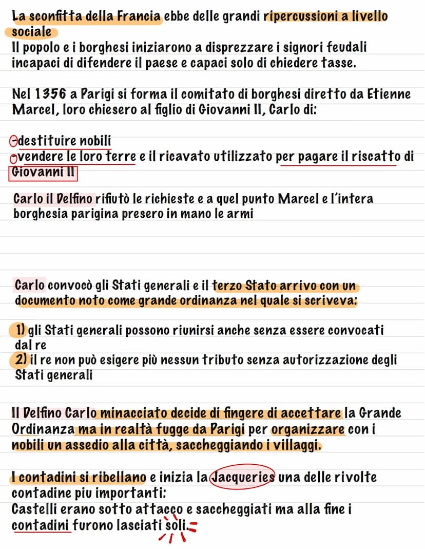 La guerra dei 100 anni
La guerra dei 100 anni si combatte integralmente Nel territorio
Francese. Le cause sono molteplici:
Cause del
medio p