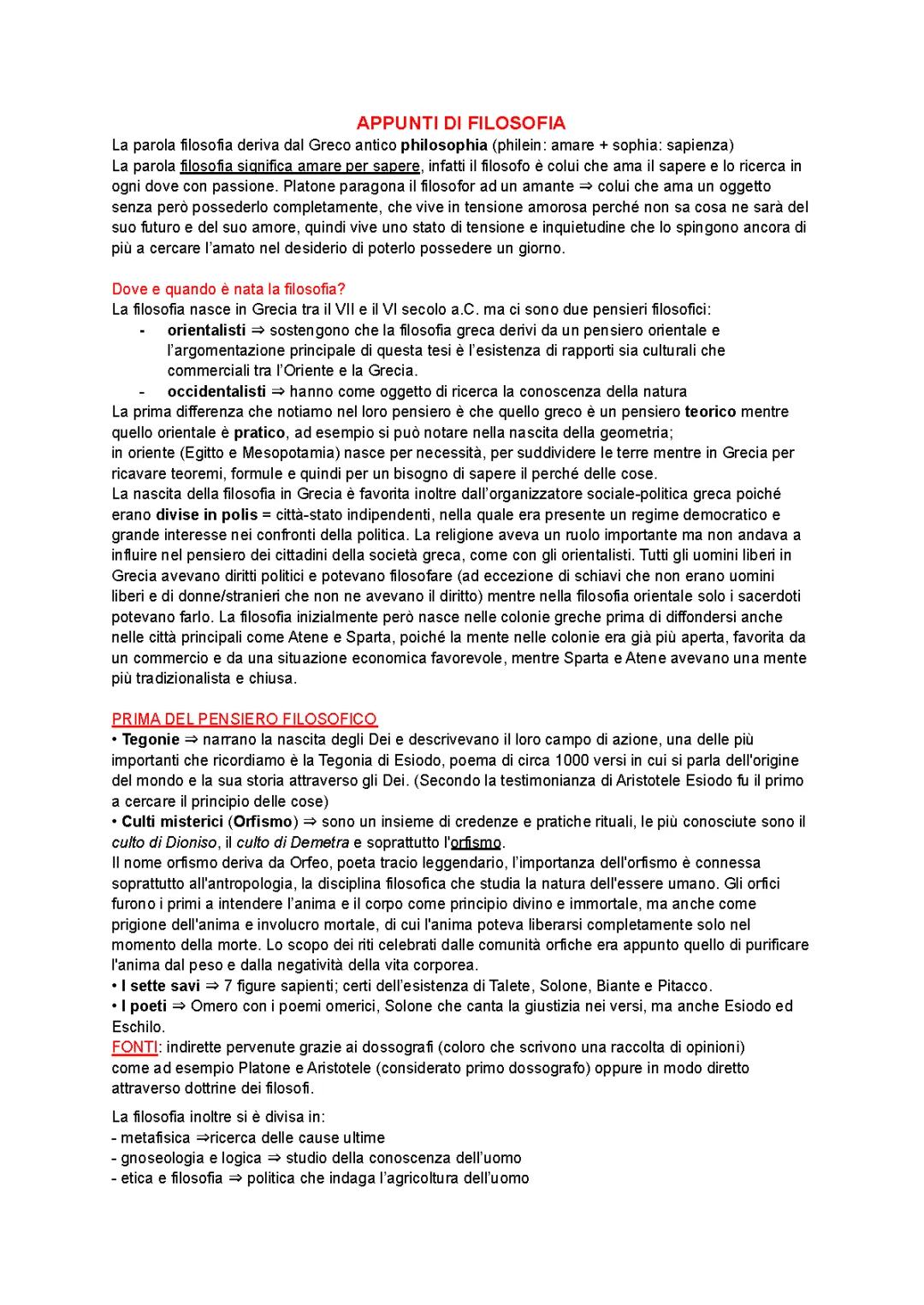 Scuola di mileto, Scuola pitagorica, Scuola Elatica