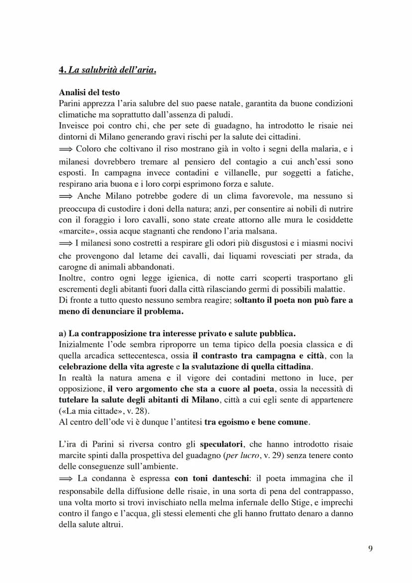 Giuseppe Parini.
Con la sua personalità Parini segna la cultura milanese per oltre quarant'anni.
Non soltanto si impone come poeta ma anche 