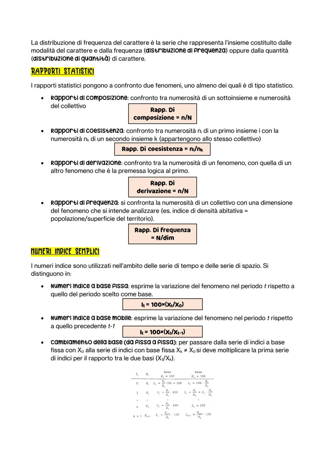 STATISTICA
La statistica inferenziale ci permette di trarre sulla popolazione complessiva a partire
dall'indagine sul campione, non sono cer