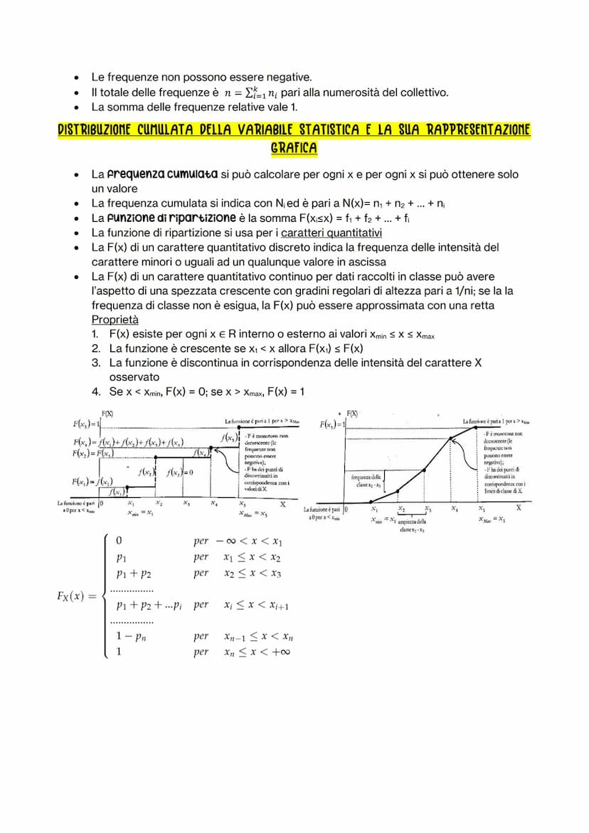STATISTICA
La statistica inferenziale ci permette di trarre sulla popolazione complessiva a partire
dall'indagine sul campione, non sono cer
