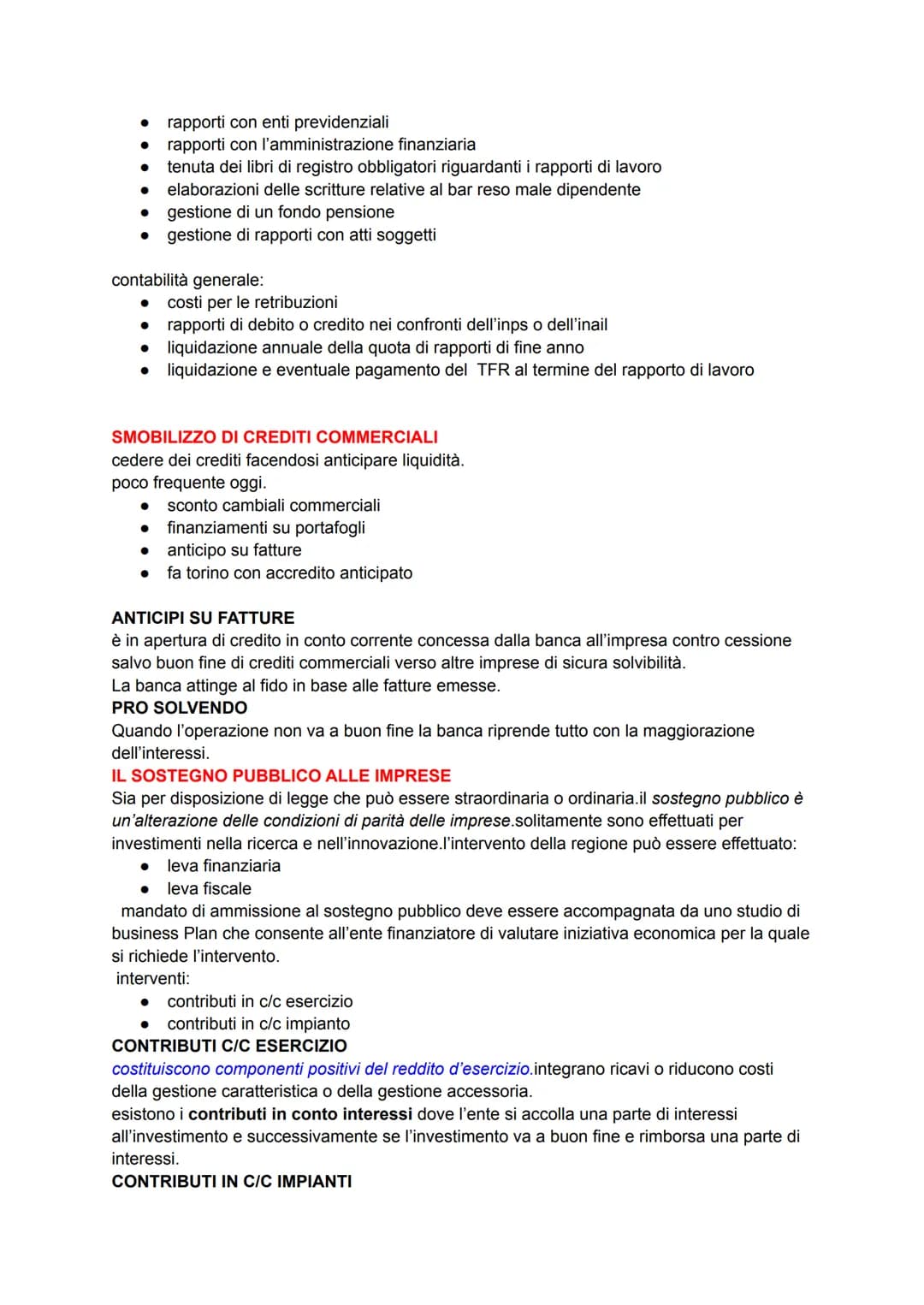 CONTABILITÀ GENERALE
la contabilità generale ha per oggetto le operazioni di gestione dell'impresa, composta da
conti finanziari e conti eco