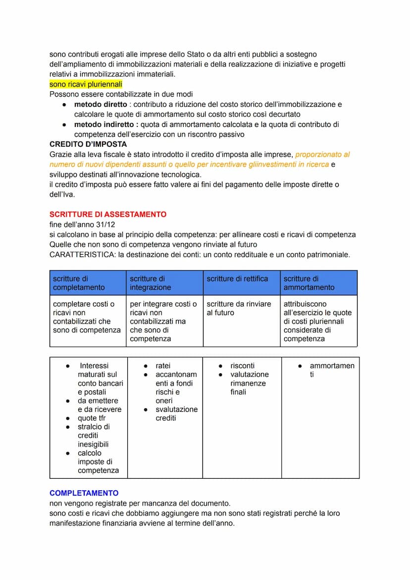 CONTABILITÀ GENERALE
la contabilità generale ha per oggetto le operazioni di gestione dell'impresa, composta da
conti finanziari e conti eco