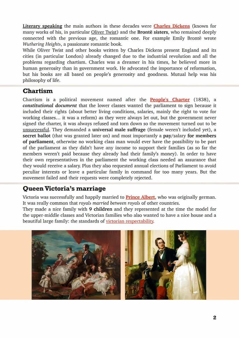 THE VICTORIAN AGE
The Dawn of the Victorian Age
Dawn means the beginning of something. The Victorian Age starts in 1837 and ends at the
begi