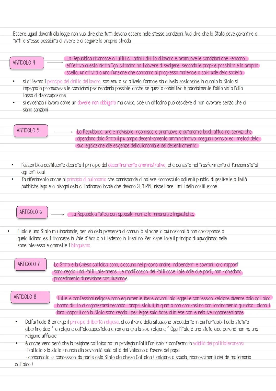 # DIRITTO # Costituzione

è entrata in vigore l'I gennaio 1948

il valore della costituzione si fonda su 12 articoli che costituiscono i pri