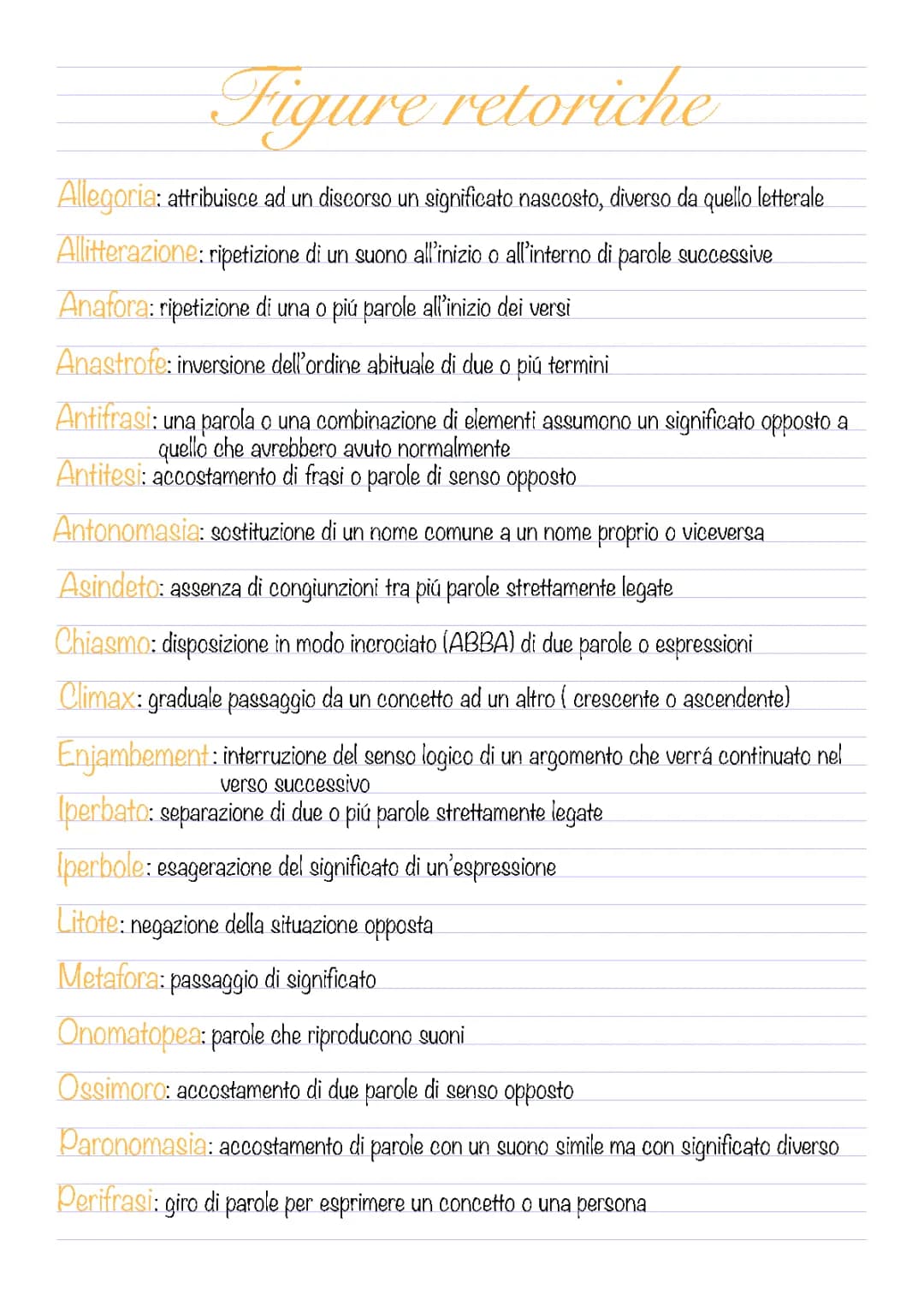 Figure retoriche
