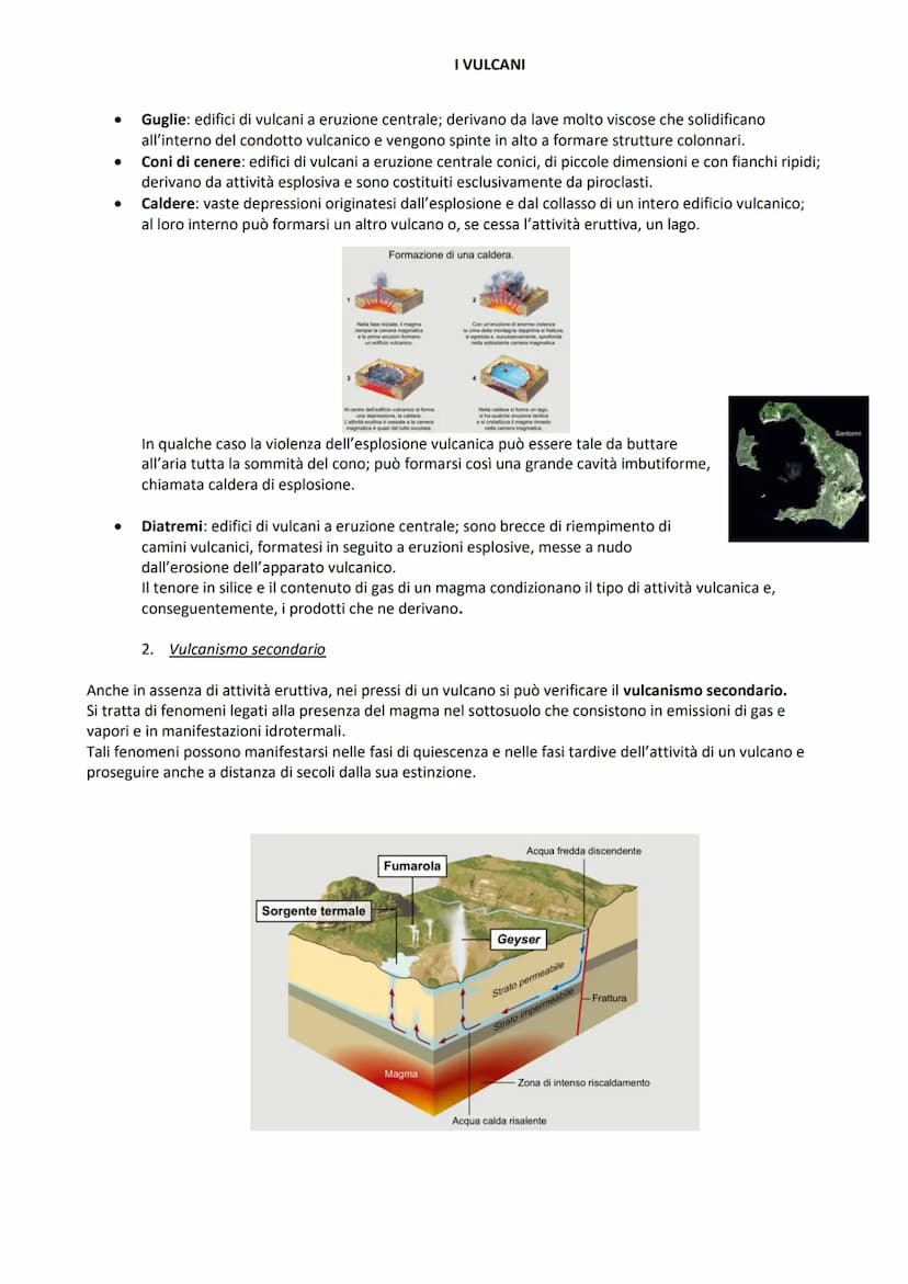 Lezione 1 MORFOLOGIA E ATTIVITÀ DEI VULCANI
1. Definizione e relazioni geologiche
Un vulcano è un'apertura naturale della crosta terrestre, 